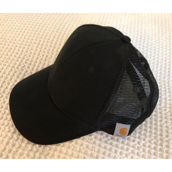 Carhartt Rugged Professional Series Canvas Mesh Hat, Black - Picture 3 of 5